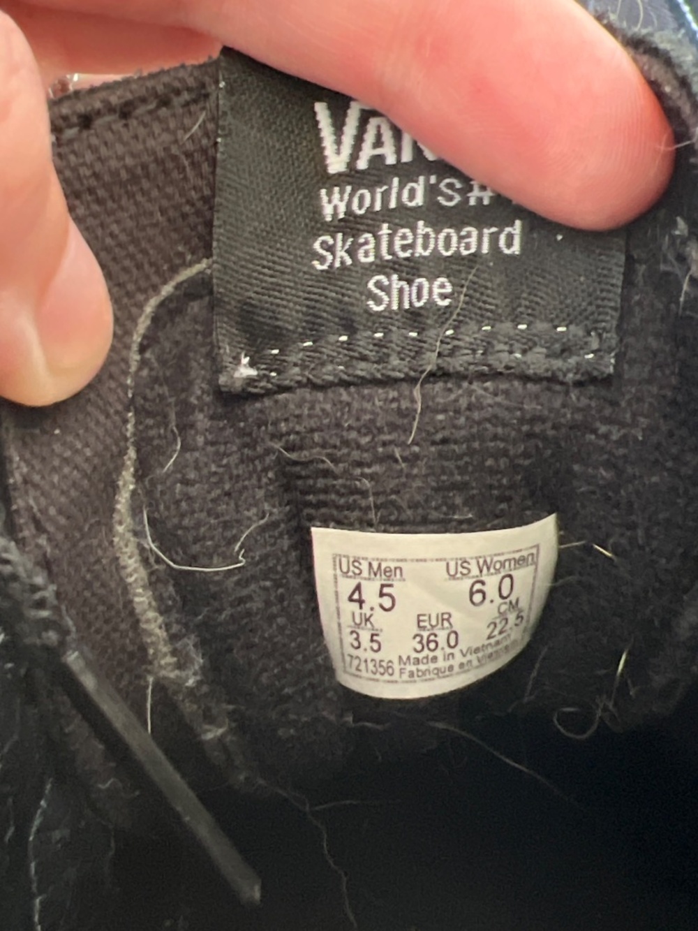 Vans high top shoes with rainbow 🌈 pattern - Picture 5 of 5